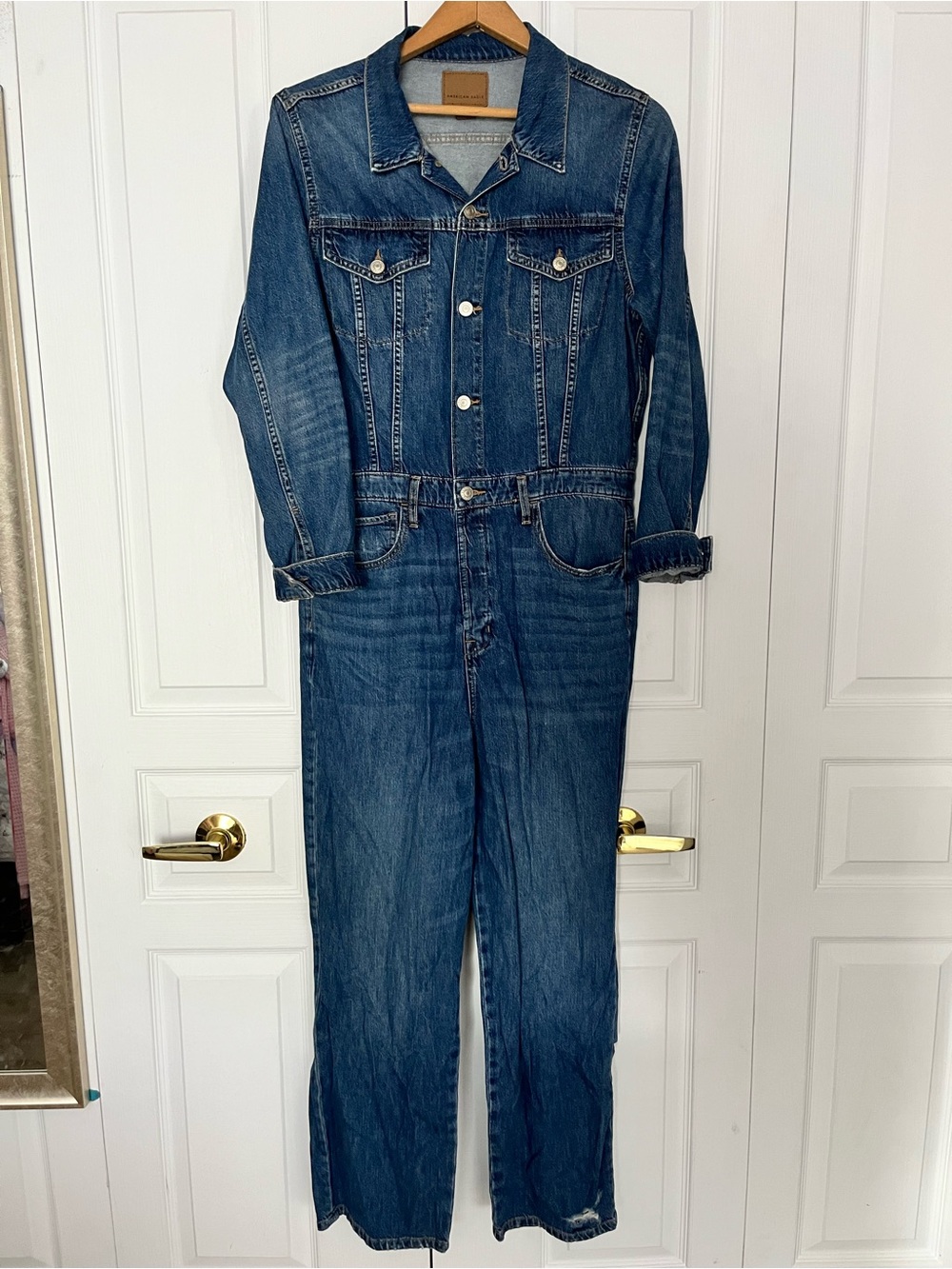 AEO Denim Jumpsuit